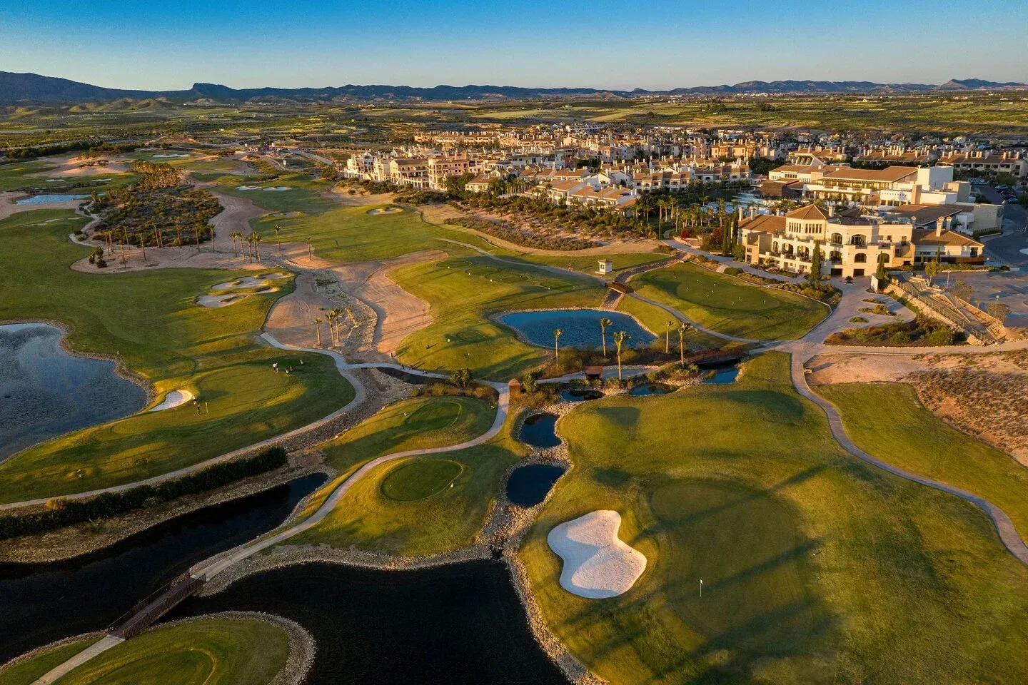 Santa Elena Golf Club fairways and Mediterranean landscape